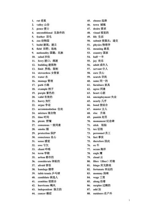 高中英语3500词(乱序版)高三再过一遍高一高二提前背