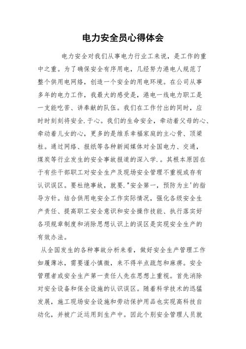 变电维修员总结报告：守护电网安全，助力能源发展