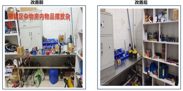 维修区堆放杂物整改：优化空间，提升效率，确保安全
